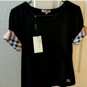 Royal Blue Burberry women's tee